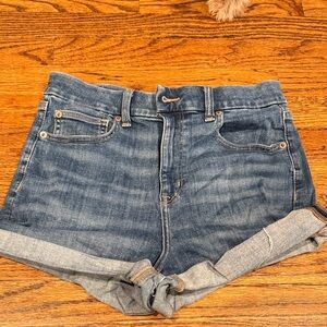 American Eagle Outfitters Blue Denim Jean Shorts